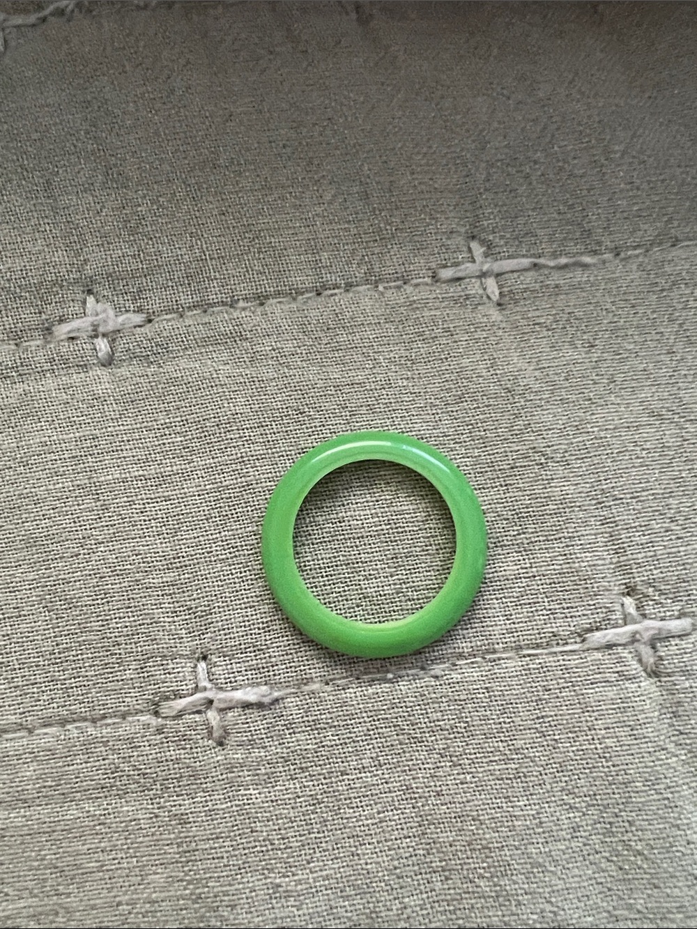 Bright Green Resin Ring - Women Accessories Watch Accent